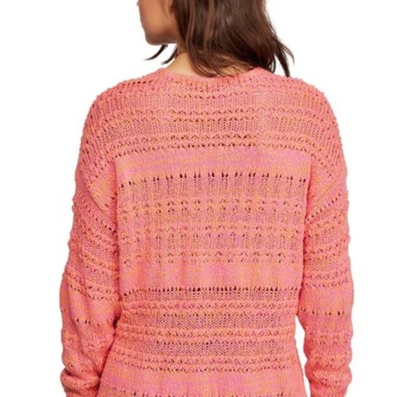 NWT Free People Hot Tropics V Neck Sweater - Picture 2 of 14